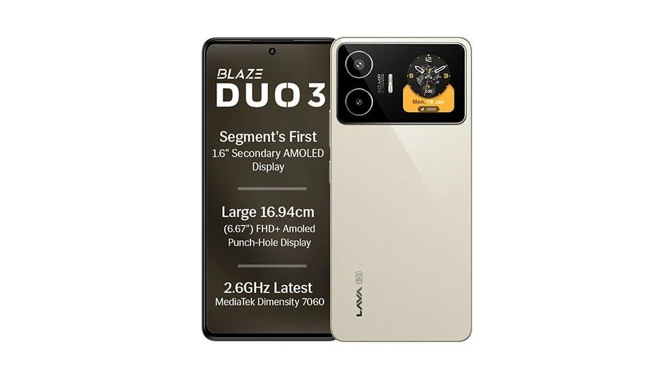 lava Blaze Duo 3