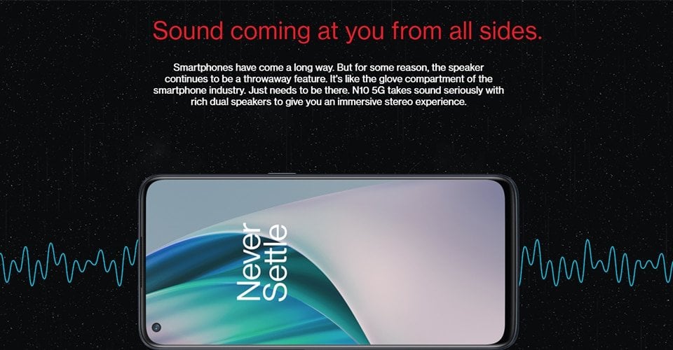 OnePlus Nord N10 5G 5