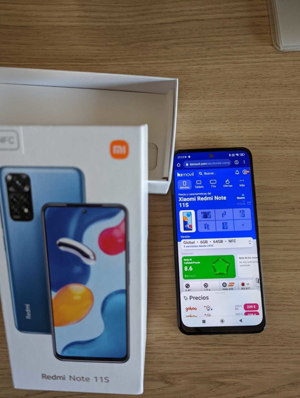 Xiaomi Redmi Note 11S 11