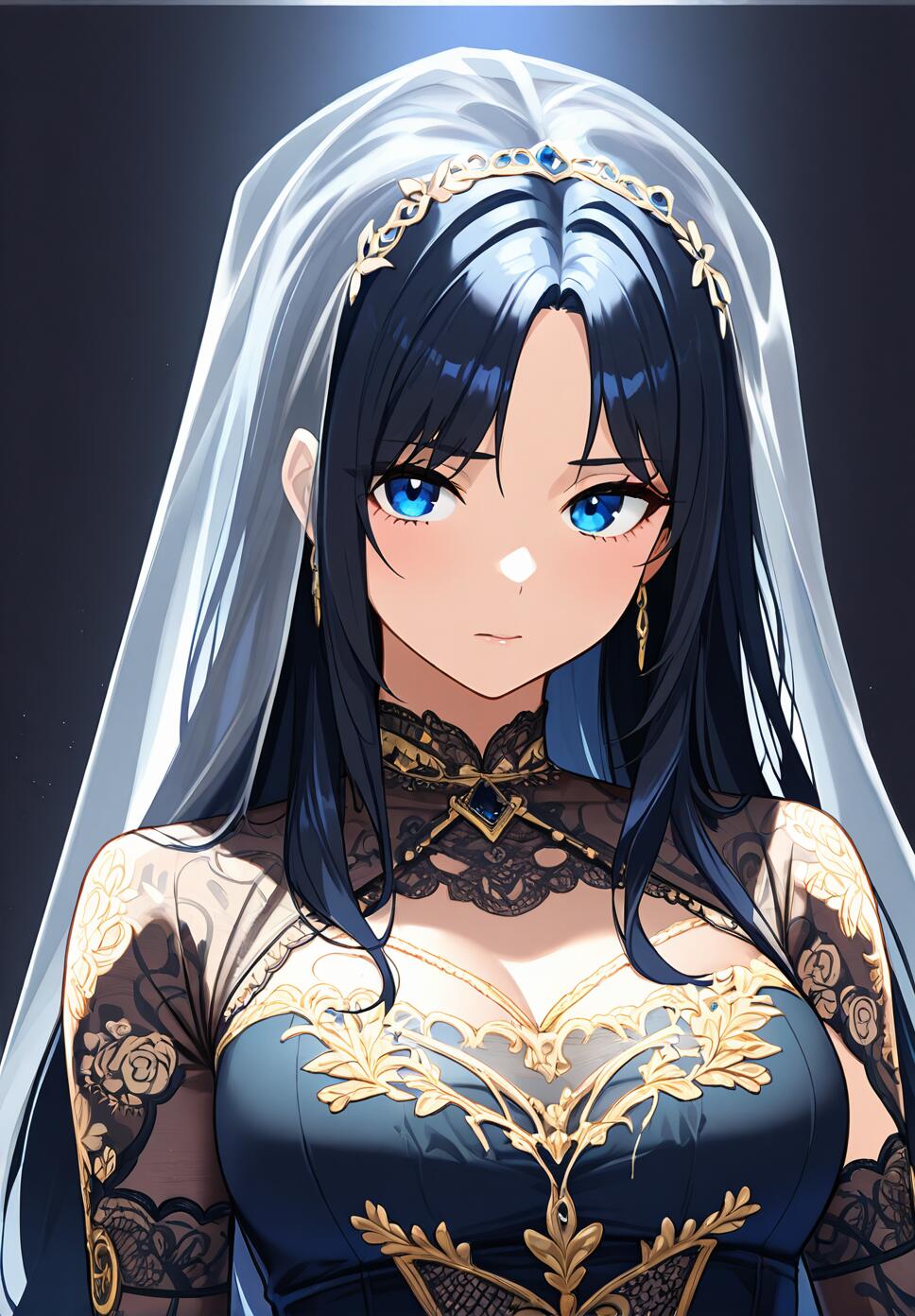 A sharp, close-up portrait of a character with highly detailed, luminous eyes, featuring dramatic lighting and a gritty, dystopian atmosphere.