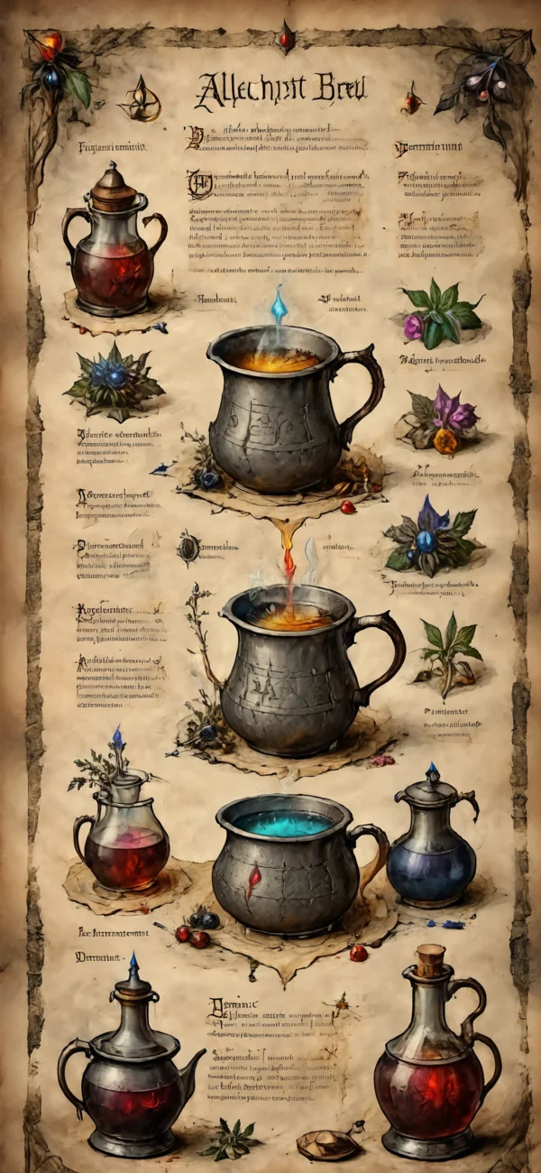 The Alchemist's Brew: A Medieval Recipe