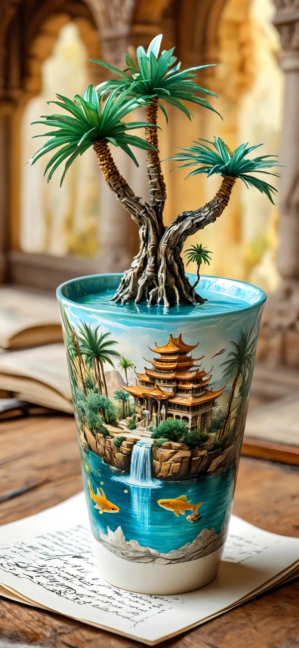 A Miniature World in a Chalice