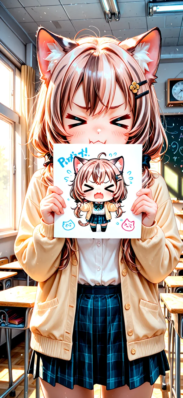 Embarrassing Classroom Caricature