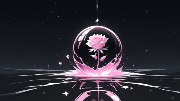 Ephemeral Bloom in a Cosmic Sphere