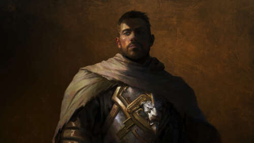 Anduin Wrynn from World of Warcraft: The War Within wearing majestic armor 8K wallpaper for pc download