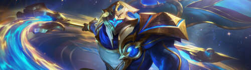 Jax from League of Legends in a combat stance Dual UHD wallpaper download