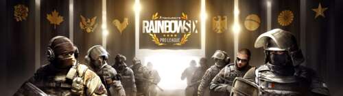 A heavily armed tactical operator from the video game Rainbow Six Siege wearing advanced... Dual UHD background images hd