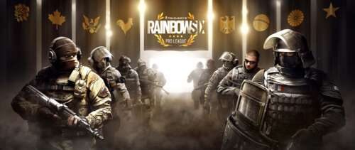 A heavily armed tactical operator from the video game Rainbow Six Siege wearing advanced... UWUHD wallpaper for pc download