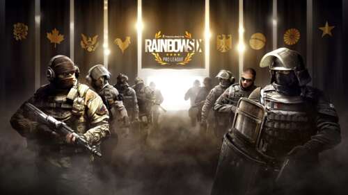 A heavily armed tactical operator from the video game Rainbow Six Siege wearing advanced... 4K (Ultra HD) pictures for wallpaper