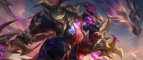 A cinematic shot of Jax from League of Legends prepared for battle. UWUHD wallpaper download