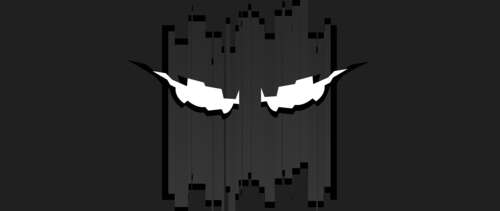 A minimalist graphic design of the character Vigil from the video game Tom Clancy's... UWUHD free hd wallpapers