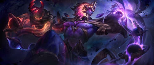 Sylas from League of Legends showcasing his magical abilities and intense presence. UWUHD wallpaper
