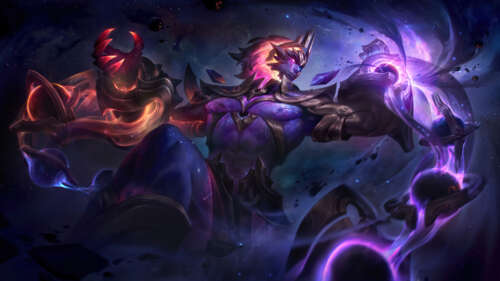 Sylas from League of Legends showcasing his magical abilities and intense presence. 4K (Ultra HD) pictures for wallpaper