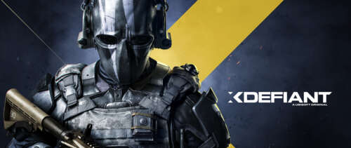 A tactical soldier from XDefiant wearing advanced combat armor and military equipment. UWUHD wallpaper for laptop download