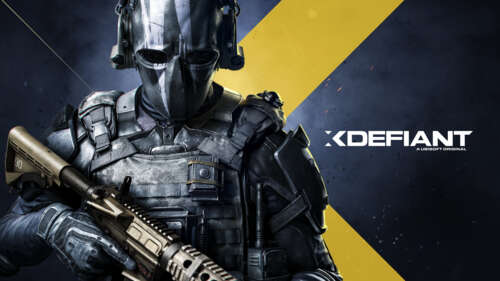 A tactical soldier from XDefiant wearing advanced combat armor and military equipment. 8K wallpaper