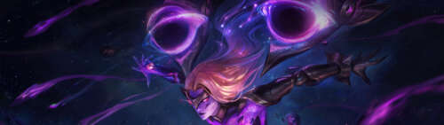 Kai'Sa from League of Legends showcasing her signature Void symbiote weapons and... Dual UHD