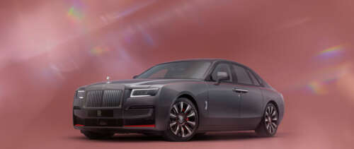 A luxurious and polished Rolls-Royce Ghost showcasing premium automotive design. UWUHD wallpaper images