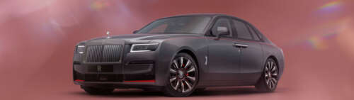 A luxurious and polished Rolls-Royce Ghost showcasing premium automotive design. Dual UHD wallpaper download