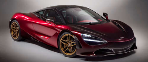 A stunning view of the McLaren 720S Velocity by MSO, showcasing its sleek aerodynamic... UWUHD pictures for wallpaper