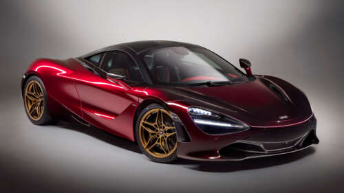 A stunning view of the McLaren 720S Velocity by MSO, showcasing its sleek aerodynamic... 8K wallpaper photo gallery download
