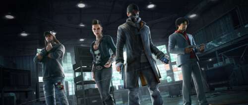 A detailed depiction of Aiden Pearce from the Watch Dogs video game, wearing his... UWUHD wallpaper images
