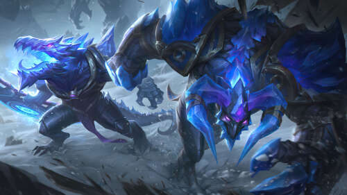 A cinematic illustration of Alistar, the Minotaur champion from League of Legends. 4K (Ultra HD) free hd wallpapers