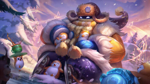 Bard from League of Legends featuring cosmic magic and celestial bells. 8K computer backgrounds