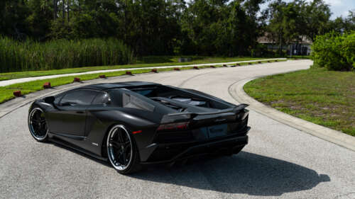 A sleek, high-end Lamborghini supercar captured in high detail. 4K (Ultra HD) wallpaper