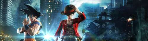 Naruto Uzumaki, Monkey D. Luffy, and Goku standing together in a dramatic battle... Dual UHD free wallpaper