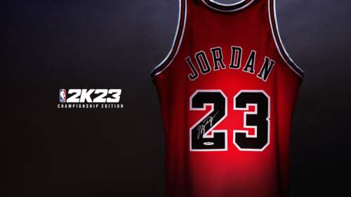 Cinematic close-up of a professional basketball player in an NBA 2K23 inspired video... 8K