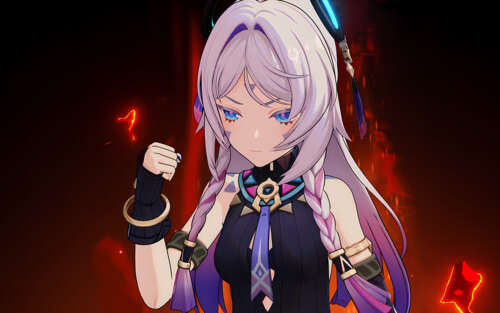 A high-quality character portrait of Citlali from Genshin Impact 7680x4800 free background images