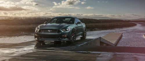 A powerful and sleek Ford Mustang GT muscle car showcasing its classic automotive... UWUHD free hd wallpapers
