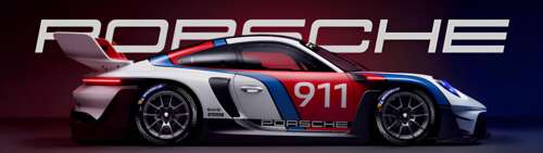 A high-end, aesthetic photograph of a Porsche 911 GT3 sports car featuring sleek... Dual UHD free desktop wallpaper