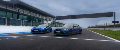 BMW M4 CS Edition with Valentino Rossi VR46 racing livery and colors. UWUHD