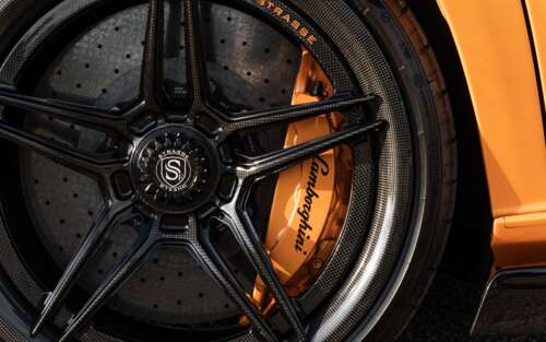A high-performance Lamborghini Aventador SVJ supercar in a dynamic setting. 7680x4800 wallpaper photo gallery download