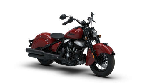 A sleek 2026 cruiser motorcycle isolated on a white background desktop wallpaper