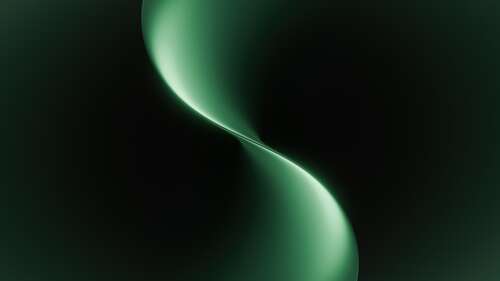 A smooth gradient background transitioning through various shades of dark green and... wallpaper