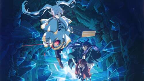 Frieren from the anime series Frieren: Beyond Journey's End free background