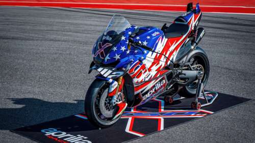 Sleek and aerodynamic 2026 MotoGP racing bikes prepared for high-speed competition... wallpaper images