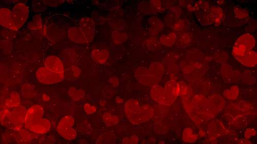 A cluster of vibrant red hearts on a romantic background for Valentine's Day. wallpaper images