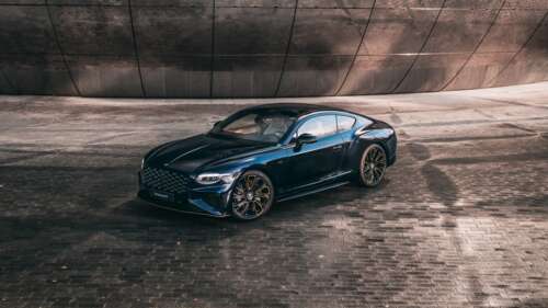 A high-resolution, detailed shot of the 2025 Bentley Continental GT luxury automobile. pictures for wallpaper