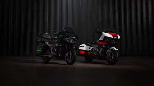 Detailed close-up of the 2025 Indian Chieftain Elite and Indian Pursuit Elite motorcycles... wallpaper for pc download