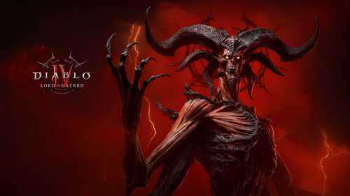 Cinematic character key art for 2026 games against a bold red background. free background