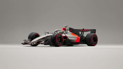 A futuristic Audi R26 concept car designed with Formula One-inspired aerodynamics... wallpaper images