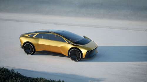 A futuristic Kia Vision Meta Turismo concept car featuring aerodynamic sculpting... wallpaper