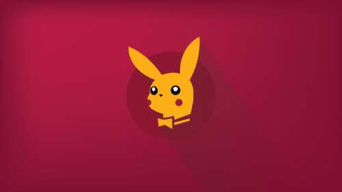 A minimalist 5K digital artwork featuring a vibrant, solid red background. wallpaper download