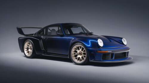 A sleek and futuristic 2026 Porsche 911 sports car rendered in high-definition detail. desktop wallpaper