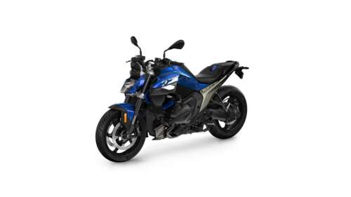 A detailed 5K view of the 2025 BMW R 1300 R sports bike isolated on a white background free desktop wallpaper