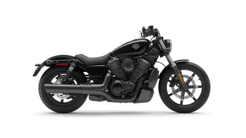 2025 Harley-Davidson Nightster cruiser motorcycle isolated on a white background high definition wallpaper