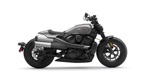 A 2025 Harley-Davidson Sportster S motorcycle showcased in a professional studio... free hd wallpapers
